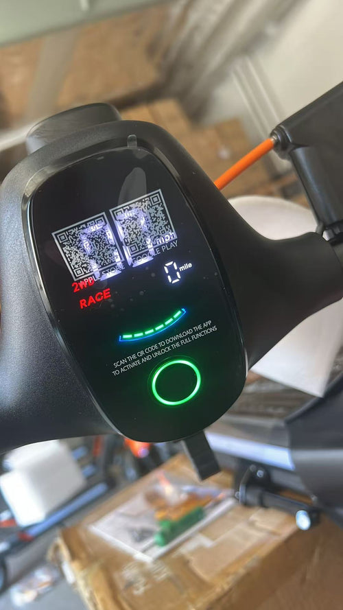 RelayWay R8 Off Road Electric Scooter Long Range, Fast Electric Scooter 30 Mph Speed, 300+ lb Capacity & Dual Suspension